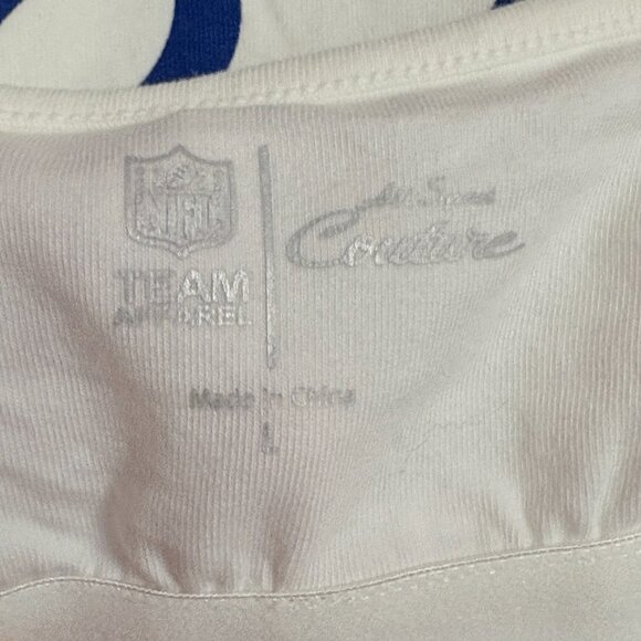 NFL Indianapolis Colts "Double Team" Cami Top W/ Mesh Overlay - Size: Large -NWT - Picture 14 of 16